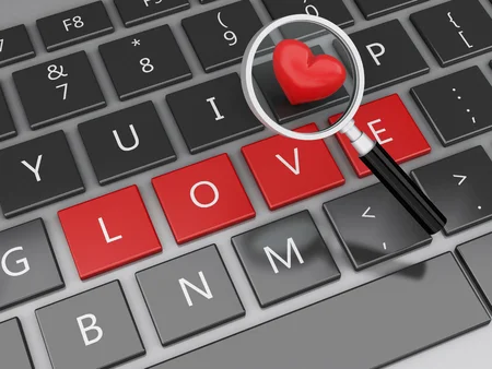 Teclado con corazón
